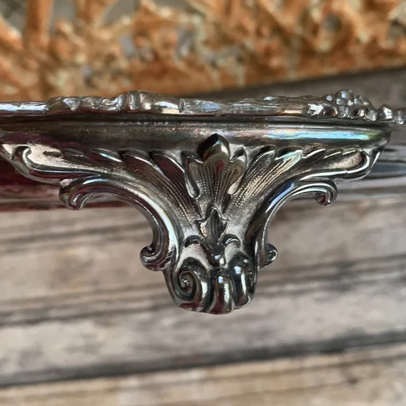 Vintage Serving Tray With Handles - Picture 13 of 14